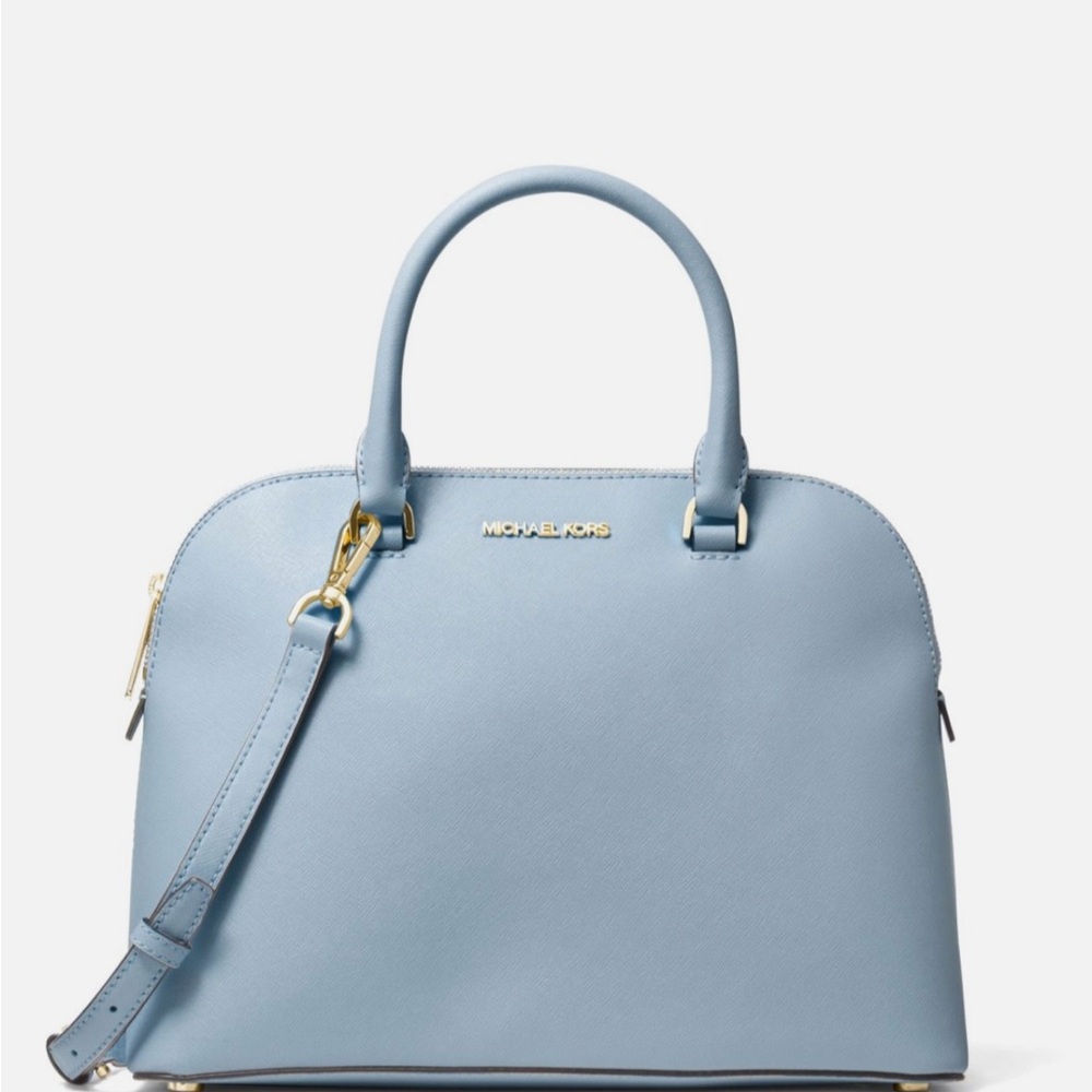 Michael Kors Light Blue Dome Satchel